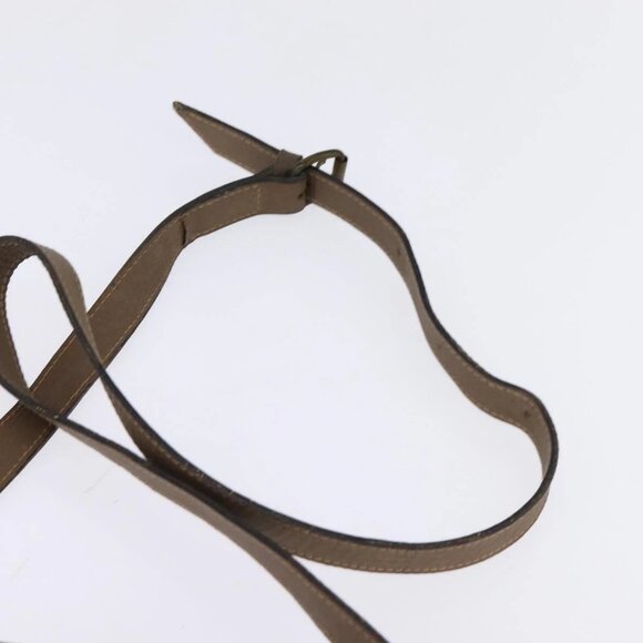 FENDI Zucchino Canvas Shoulder Bag Coated Canvas Beige Auth - Picture 8 of 16